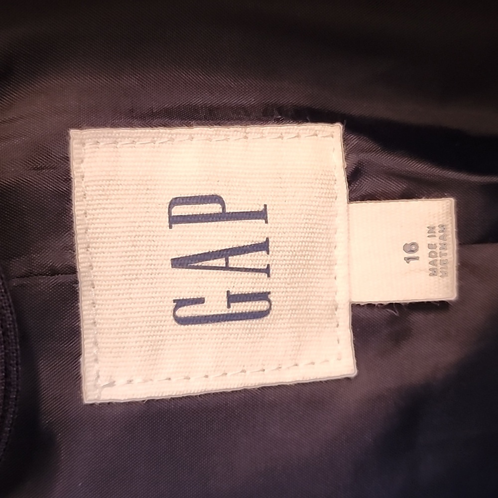 Gap Navy Blue Single Button Blazer - image 2